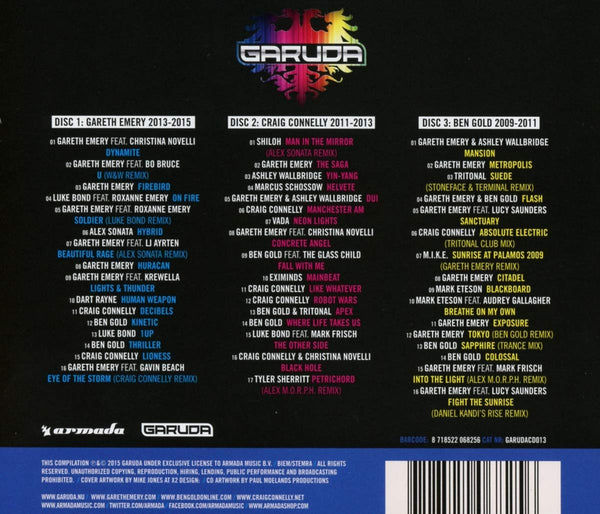 Gareth Emery - The Sound Of Garuda: 2009-2015 - CD